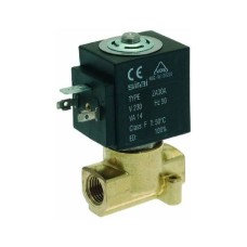 Двухходовой электромагнитный клапан PARKER 1/4FF  230В 50Гц ø 2,5 мм ZB09 9W -10°C+140°C