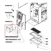 Ящик для жмыха кофемашины Nuova Simonelli Talento 98010000000036