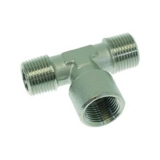 Фитинг тройник T 3/8M - 3/8F - 3/8M