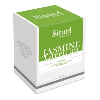 Чай зеленый китайский с Жасмином SIGURD 20 пирамидок по 2 гр.