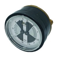 Манометр бойлера-насоса 62 мм 1/8M 0-2.5/0-16 бар CASADIO, CIMBALI