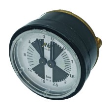 Манометр бойлера-насоса 62 мм 1/8M 0-2.5/0-16 бар CASADIO, CIMBALI