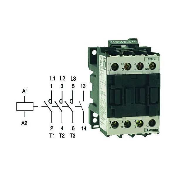 Контактор LOVATO BF0910A 1NO AC3