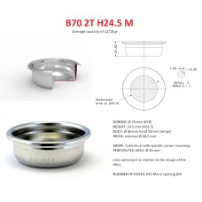ФИЛЬТР IMS 2-порционный (корзинка для кофе в холдер) B70 2T H24,5 M 12-18 гр