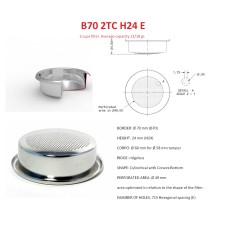 ФИЛЬТР IMS 2-порционный (корзинка для кофе в холдер) B70 2TC H24 E 12-18 гр