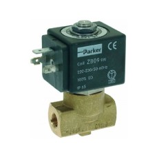 Двухходовой электромагнитный клапан PARKER VE146FV 1/8FF 230В 50/60Гц  ø 2,5 мм
