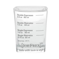 Стакан стеклянный мерный JoeFrex 22/30/44/60мл+oz