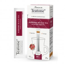 Черный чай Аромат барбариса TEATONE в стиках (15шт*1,8г) 1400