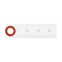 Уплотнительное кольцо M 0057-19 силикон (штуцер на входе ЗУ Nivona, Siemens, Bosch)