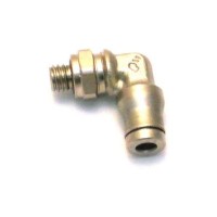 Фитинг цанговый угловой (быстроразъемный ) M6 - 4 мм NS 07300542
