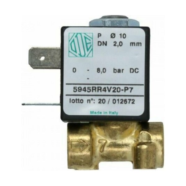 Двухходовой электромагнитный клапан ODE P10 мм 24VDC ø 2,0 мм Saeco/Philips Xelsis SM 421944069071