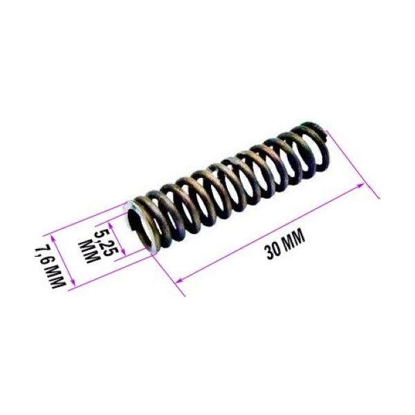 Пружина ø 7,55 мм L 30 мм, ЗУ Bosch TCA/Siemens TK Surpresso старой версии (комплект 3 шт)