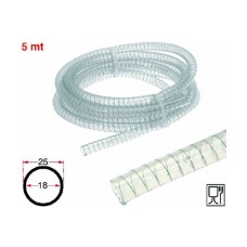ШЛАНГ СЛИВНОЙ ПЕРФОРИРОВАННЫЙ  18x25 mm - 5 m (цена за 5м!!!!)