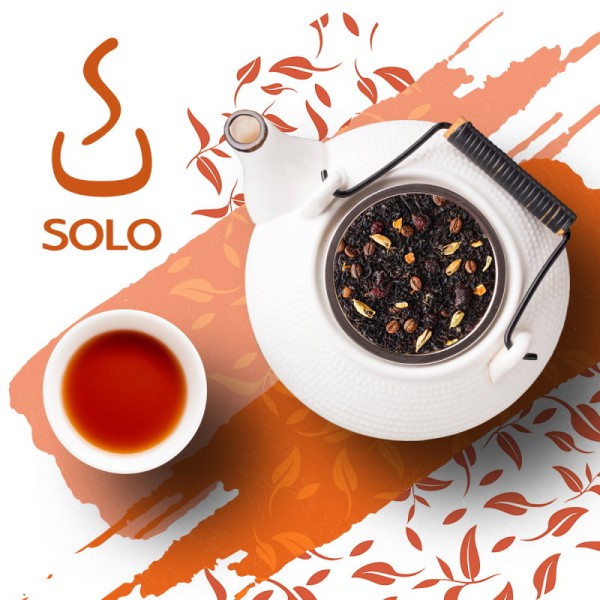 Чай Вишневый пирог SOLO, 250г