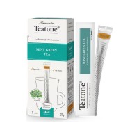 Зеленый чай Аромат мяты TEATONE в стиках (15шт*1,8г), 738