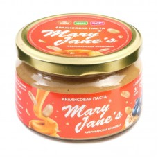Арахисовая паста Американская кремовая Mary Jane's, 200 г