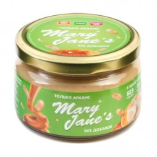 Арахисовая паста Без добавок Mary Jane's, 200 г