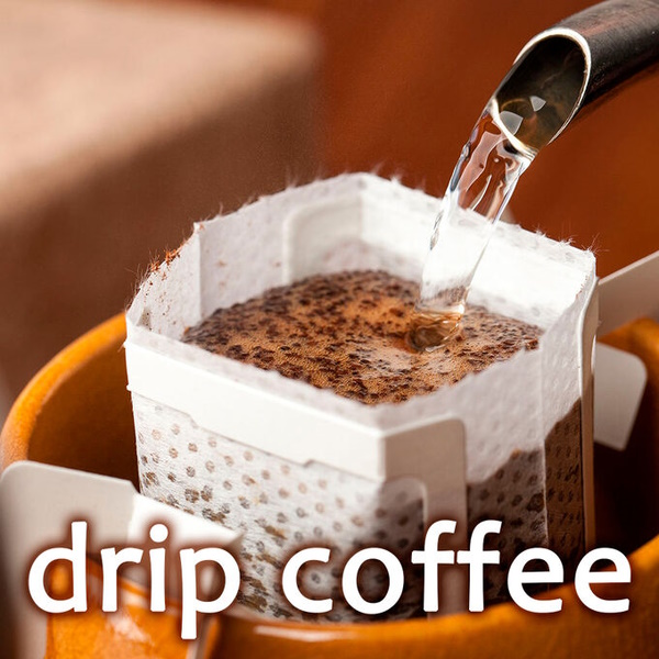 Кофе молотый в фильтр-пакетах КРЕПКИЙ Drip Bag Regular Coffee (Seiko Coffee), 8г