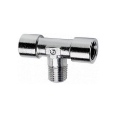 Фитинг тройник T 1/4F - 1/4M - 1/4F