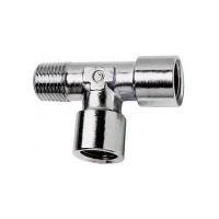 Фитинг тройник T 1/4F - 1/4F - 1/4M