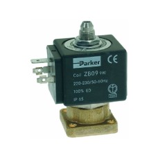 Трехходовой электромагнитный клапан PARKER 230В 50/60Гц ø 1,3 мм VE128R+ZB09