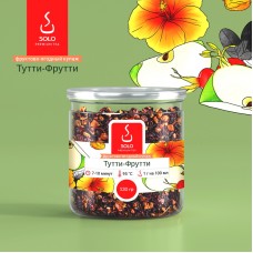 Чайный напиток Тутти-Фрутти SOLO, ПЭТ БАНКА, 130г