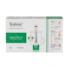 Зеленый чай с ароматом жасмина TEATONE 100 стиков по 1,8г