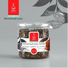 Чай Молочный улун Китай, SOLO, ПЭТ БАНКА, 100г