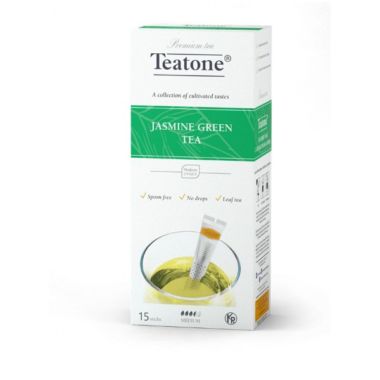 Зеленый чай Аромат жасмина TEATONE в стиках (15шт*1,8г), 737