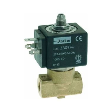 ТРЕХХОДОВОЙ ЭЛЕКТРОМАГНИТНЫЙ КЛАПАН PARKER 230В 50/60Гц 9W ø 1/8"F ø 2 мм