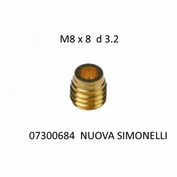 Жиклер M8x8 F.3,2