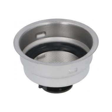 Фильтр 2-порционный (корзинка для кофе в холдер на 2 чашки) CREMADISK DELONGHI 62x37,5 мм