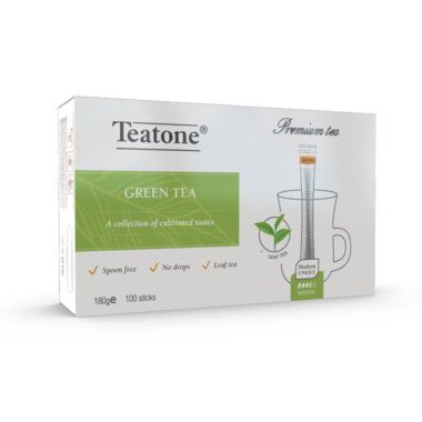 Зеленый чай TEATONE (100шт*1,8г), 1241