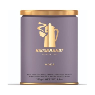 Кофе молотый Hausbrandt Moka 100% Арабика, 250гр (ж.б)
