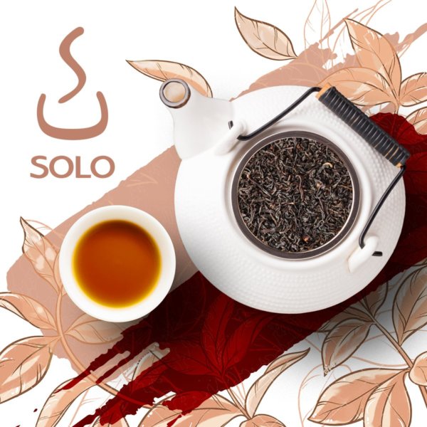 Чай "SOLO" Английский завтрак, ПЭТ БАНКА, 100г