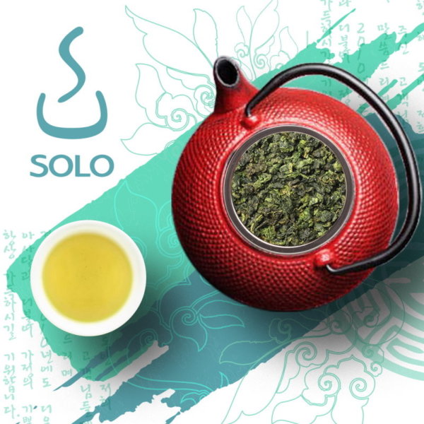 Чай "SOLO" Молочный улун, Китай, ПЭТ БАНКА, 100г