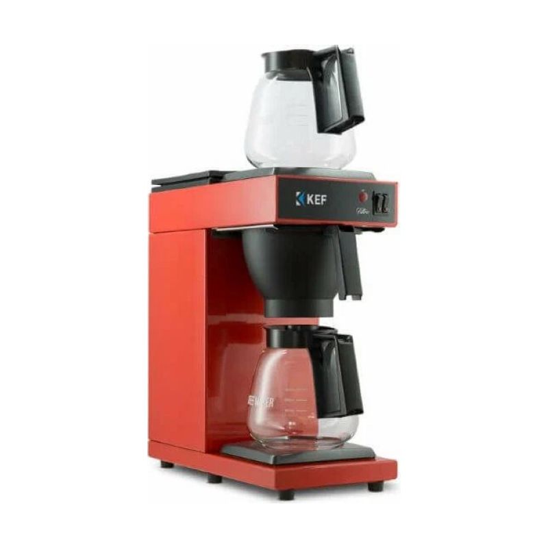 Кофемашина проливного типа (фильтр-кофеварка) с графином COFFF FLT120 RED красная
