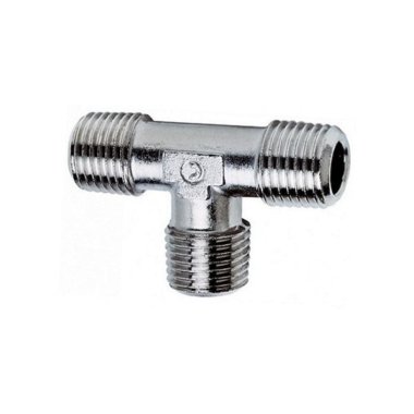 Фитинг тройник T 3/8M - 3/8M - 3/8M